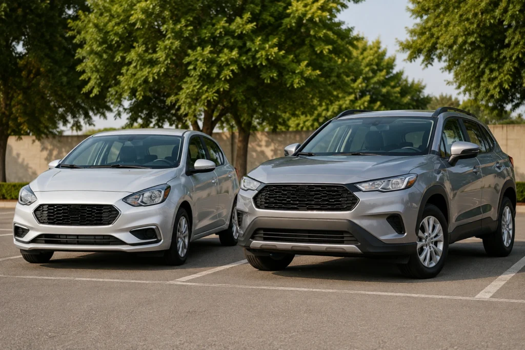 Carro compacto ou SUV: onde aparecem as maiores diferenças de custo?