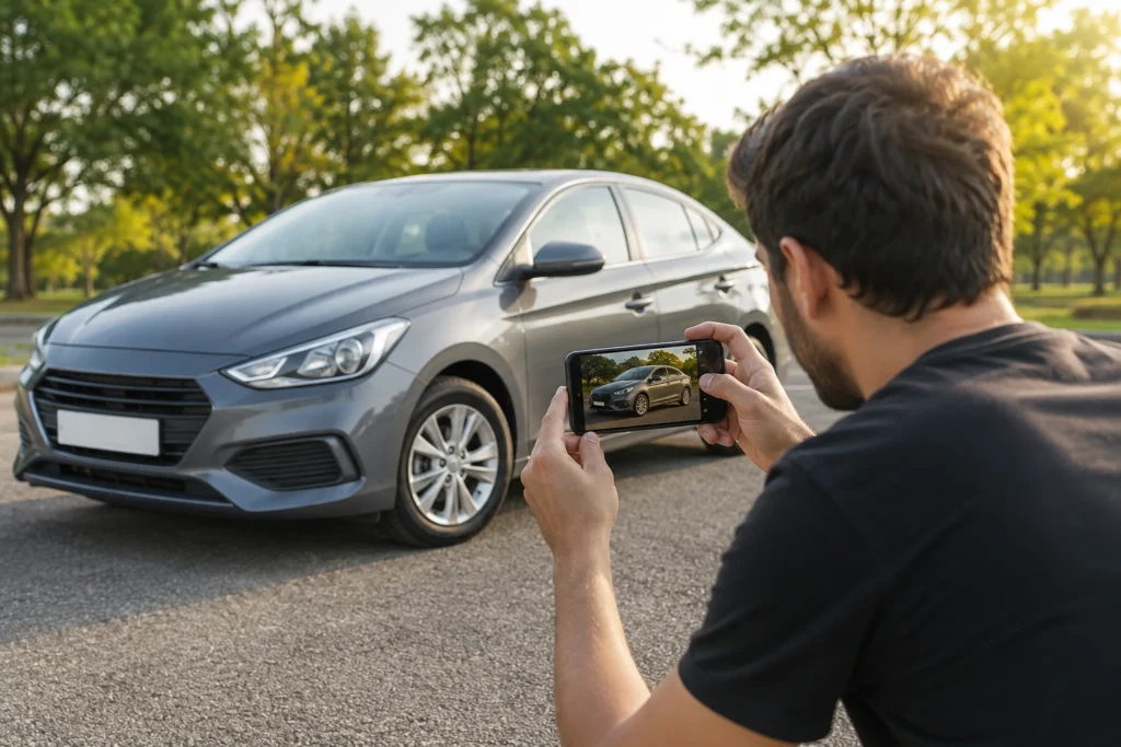Como fotografar um carro usado para deixá-lo mais atraente no anúncio
