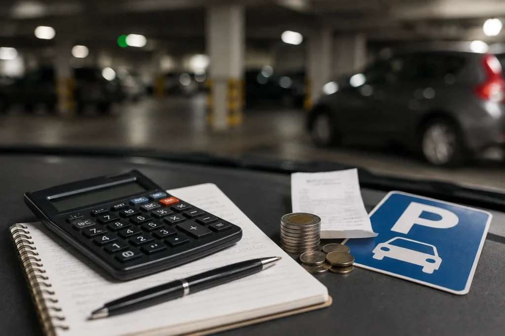 Estacionamento entra no custo por quilômetro? Veja como calcular