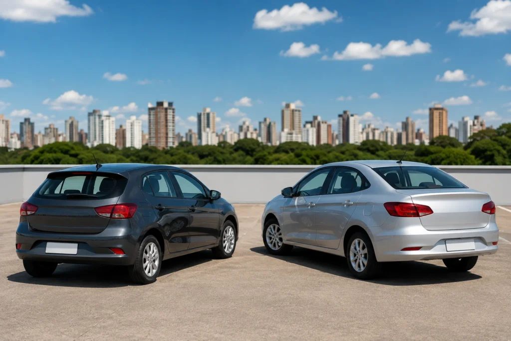 Hatch ou sedã usado: qual formato combina melhor com cada rotina?