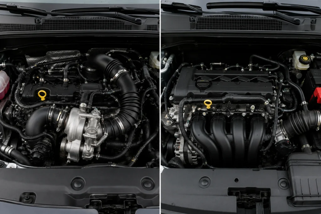 Motor 1.0 turbo ou aspirado: quais diferenças aparecem no uso diário?